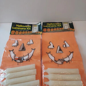 Vintage Halloween Luminaria Kit